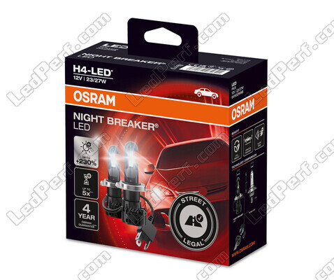 Kit H7 LED Bulbs Osram Night Breaker Approved - 64210DWNB