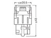 LED bulbs W21W Osram LEDriving® SL White 6000K - W3x16d