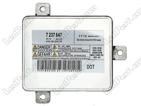 Front view of the Xenon ballast for BMW X1 (E84)