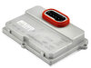 Top view of the original Xenon ballast for Renault Clio 2 -