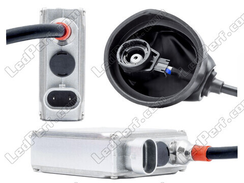 Zoom on the connector of the Xenon ballast for Volkswagen Polo 6N / 6N2