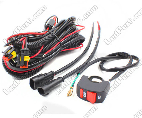 Power cable for LED additional lights Kawasaki Versys-X 300