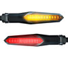 Dynamic LED turn signals 3 in 1 for Aprilia Dorsoduro 1200