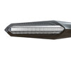 Front view of dynamic LED turn signals with Daytime Running Light for Suzuki GSX 1400