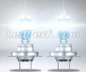 white lighting from the H7 OSRAM Night Breaker® 220 bulbs - 64210NB220-2HB