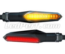 Dynamic LED turn signals + brake lights for Suzuki Marauder 125