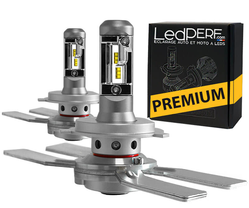 H4 LED Headlights bulbs Kit PHILIPS Ultinon Pro9100 +350% 5800K -  LUM11342U91X2
