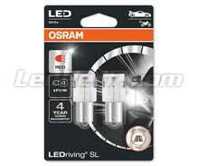 P21W Red LED bulbs Osram LEDriving® SL - BA15s