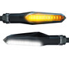 Dynamic LED turn signals + Daytime Running Light for Derbi Mulhacen 650